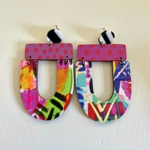 Cute colorful earrings lightweight